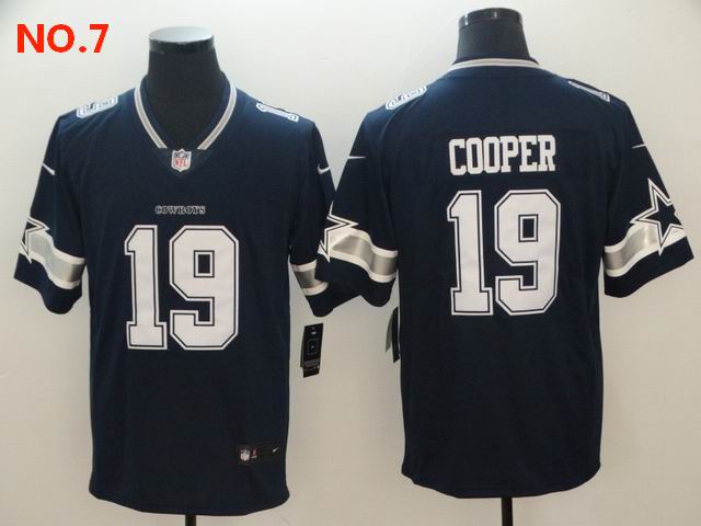 Men's Dallas Cowboys #19 Amari Cooper Jerseys NO.7;